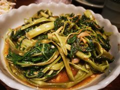 马拉盏炒通菜-大头虾越式风味餐厅(光明广场店)