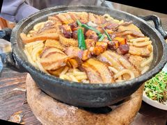 火盆石磨豆腐-百花人家(门城水岸店)