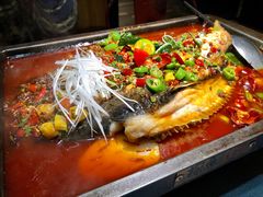 -探鱼·鲜青椒爽麻烤鱼(银泰城店)
