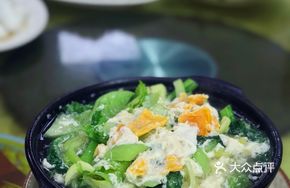 Salted Egg Bok Choy Stew