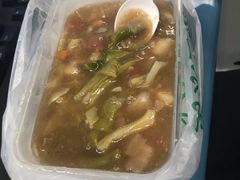 -清真马乐贝腊牛肉蛋黄菜夹馍(马蓉洒金桥店)