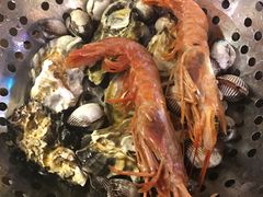 海鲜锅套餐-船梆煮•蒸汽海鲜·炉火烤肉(五四广场店)