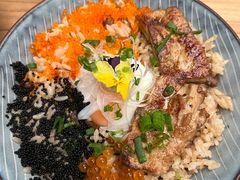 鹅肝温泉蛋饭-隐泉之语日式料理(王府中环店)