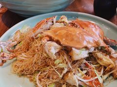 梭子蟹炒粉干-虎哥私房菜(馒头山店)