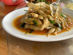 姜葱炒圣子-明记海鲜大排档(巽寮湾店)