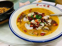 酸木瓜汤煮滑鱼片-稻香酒家·33年老字号·港式粤菜(富邦中心店)