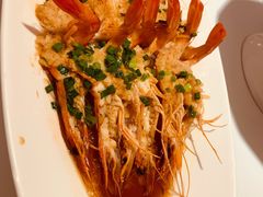 蒜蓉粉丝蒸红虾-醉辉皇上海之巅(上海中心大厦店)
