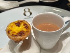 奶茶配蛋挞-8餐厅(新葡京酒店)