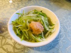 青萝卜丝虾滑汤-宝发园名菜馆