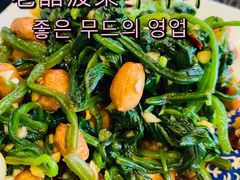 老醋菠菜-楼外楼大刀肉传统火锅居(幸福街店)