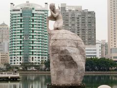 景点&nbsp;&nbsp;白鹭女神近景-白鹭洲公园