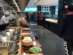 自助取餐区-梁家大院•农家菜(昆山会展中心店)