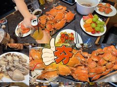 -川骄海鲜自助(王府井奥莱UP TOWN店原世界之花店)