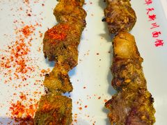 电烤羊肉串-华天新川面馆(缸瓦市店)