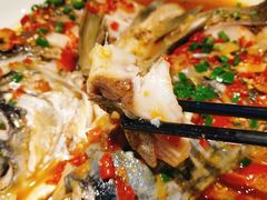 剁椒有机鱼头-丰乐餐厅·始于1999·本地老字号