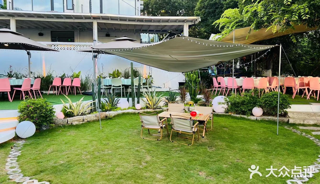 深圳大鹏较场尾花园式餐厅
