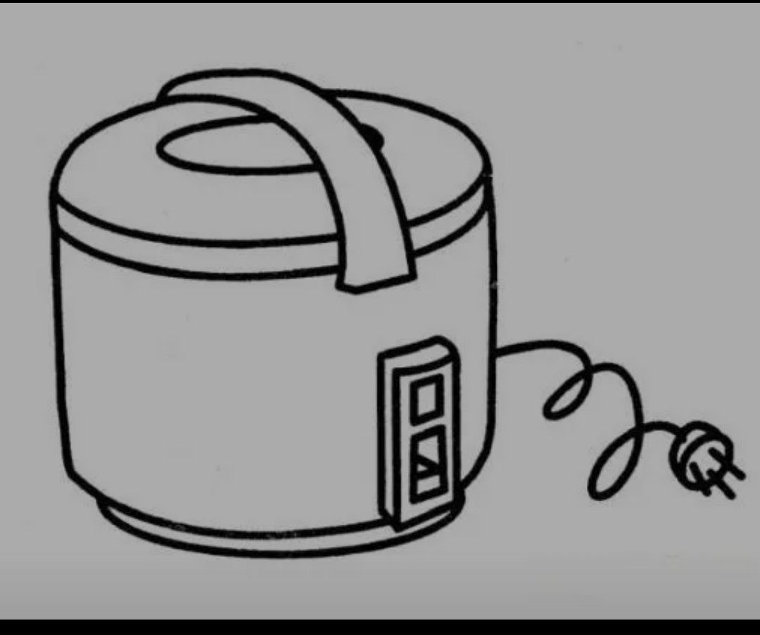 电饭煲还是卡通的可爱,一个人或者三个人以内