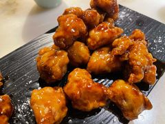 雪花糖醋里脊-绿茶餐厅(西单老佛爷店)