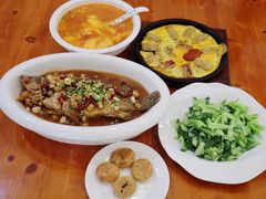 铁板毛豆腐-环秀楼(黄山呈坎店)