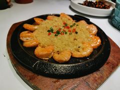 铁板烤虾-卯时·龙光雅宴·精致锡帮菜(惠山古镇店)