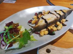 香煎鲽鱼配地中海绘豆-新贝乐意大利餐厅(苏州中心店)