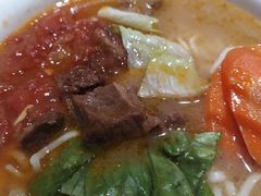 番茄牛肉手擀面-九毛九西北菜(大东海店)