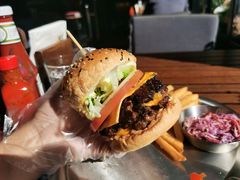 辣味双层牛肉碎汉堡-Q MEX 库迈墨西哥餐吧(中骏世界城店)