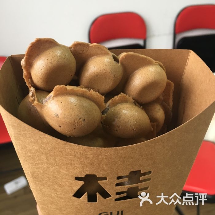 桂源铺港式奶茶(虹漕路店)黑谷香芋鸡蛋仔图片 - 第2张