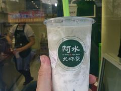 奥利奥红豆抹茶冰沙-阿水大杯茶(韩乐坊西街店)