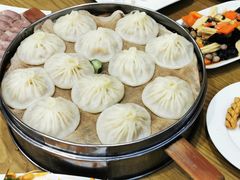 传统灌汤猪肉虾仁小小笼包-地安门包子铺(地安门店)