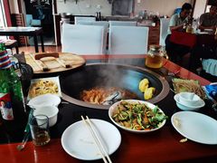 -北京龙庆四季香农家饭庄·灶台鱼·碳烤虹鳟鱼(龙庆峡店)