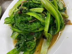 豆豉鲮鱼油麦菜-贞姨美食·老字号海鲜大排档