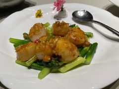 香煎鹅肝黑松露带子-皇朝会.经典传统粤菜(外滩店)