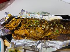 锡纸鲈鱼-港禧茶餐厅(美莲广场店)