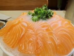 三文鱼冰蝴蝶刺身-羽寿司(东方宝泰店)