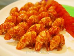 元宝煎红虾-御花园·粤菜·海鲜火锅(中山公园店)