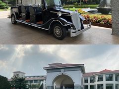 门前老爷车装饰-虹迎轩·中餐厅(虹桥迎宾馆店)