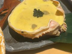 松叶蟹蒸蛋-本逸·割烹料理(湖墅店)