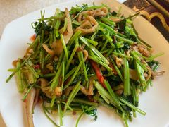 香菜炒羊肚-那达慕蒙古风味酒楼