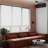 原木+橙色 简约雅致的感觉