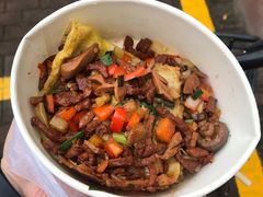 牛肉腰花二合一豆皮-周记热干面豆皮大王(桃花东街店)