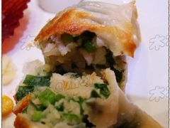 香煎韭菜饺2-旺角欢乐融合餐厅(花园店)