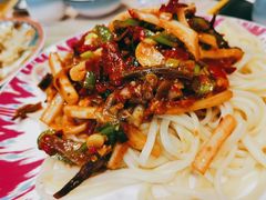 巴音布鲁克野蘑菇羊肉拌面-新疆巴州金丝特餐厅(大钟寺店)