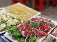 腌制嫩牛肉-老东北烤肉(金山店)