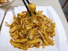 白菜肉丝炒年糕-好兄弟郭巨海鲜(天一阁店)