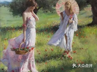 没有想到粉笔也能作画,震惊!