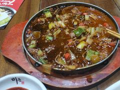 石板金针菇肥牛-米村拌饭(摩码广场店)