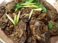 羊蝎子火锅-唛嘻哒烤串朝鲜族风味(金桥店)