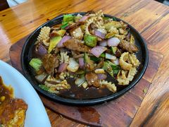 鱿鱼爆猪肝铁板-卢庄(江汉路店)