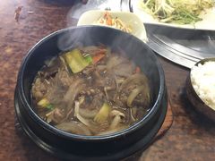 辣蘑菇牛肉汤-六七八韩式烤肉·韩国料理(上杭路店)
